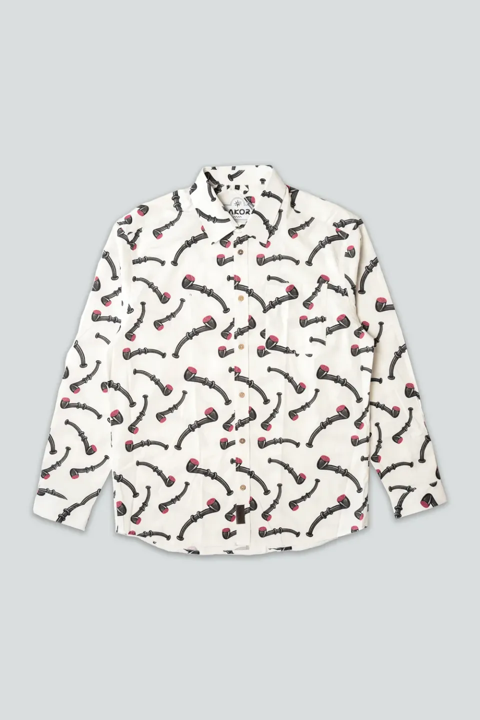 LAKOR Lakridspibe Langarmshirt Off White Stretch