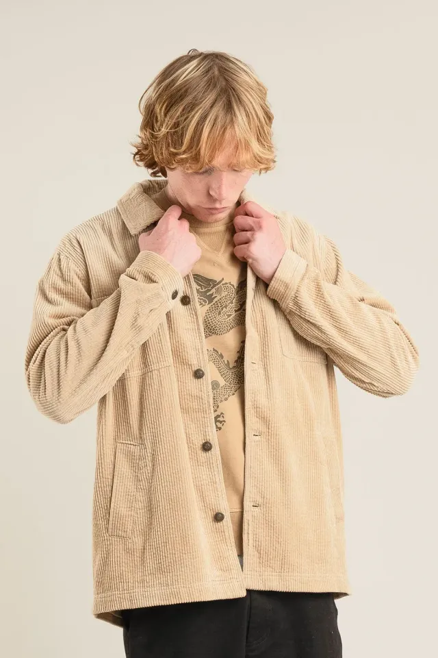 KOMODO STANLEY Cord-Jacke Croissant Bio-Baumwolle