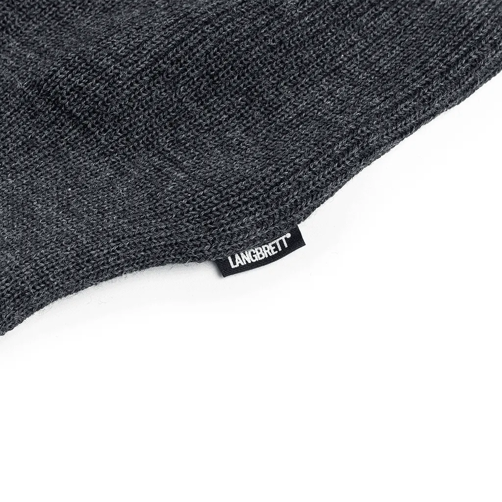 Langbrett Troyer Pullover Bio-Schurwolle dunkelblau