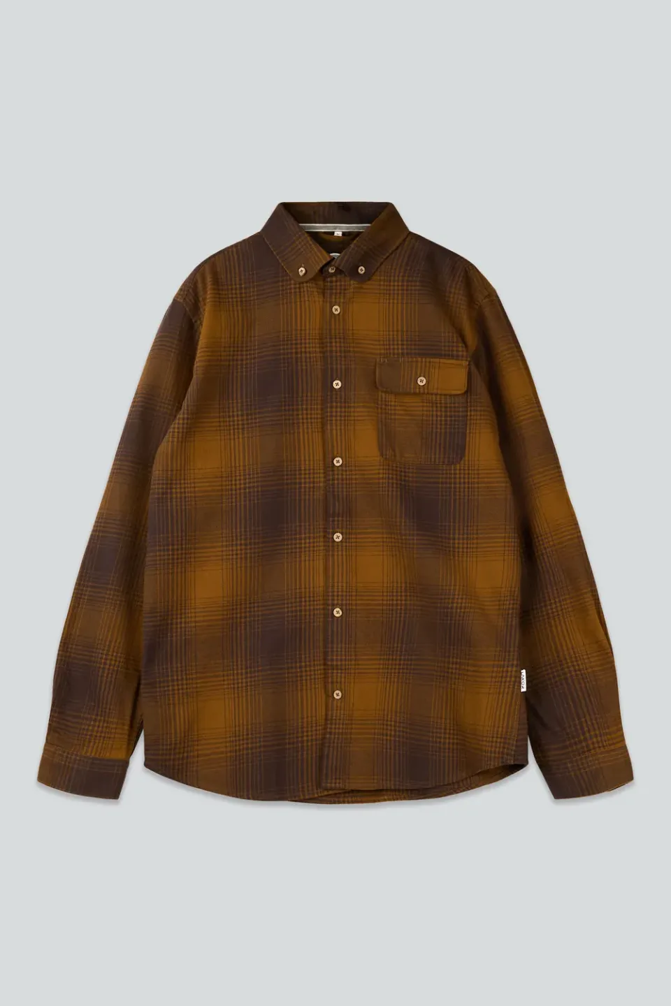 LAKOR Inca Unna Shirt Coffee Bean Karohemd