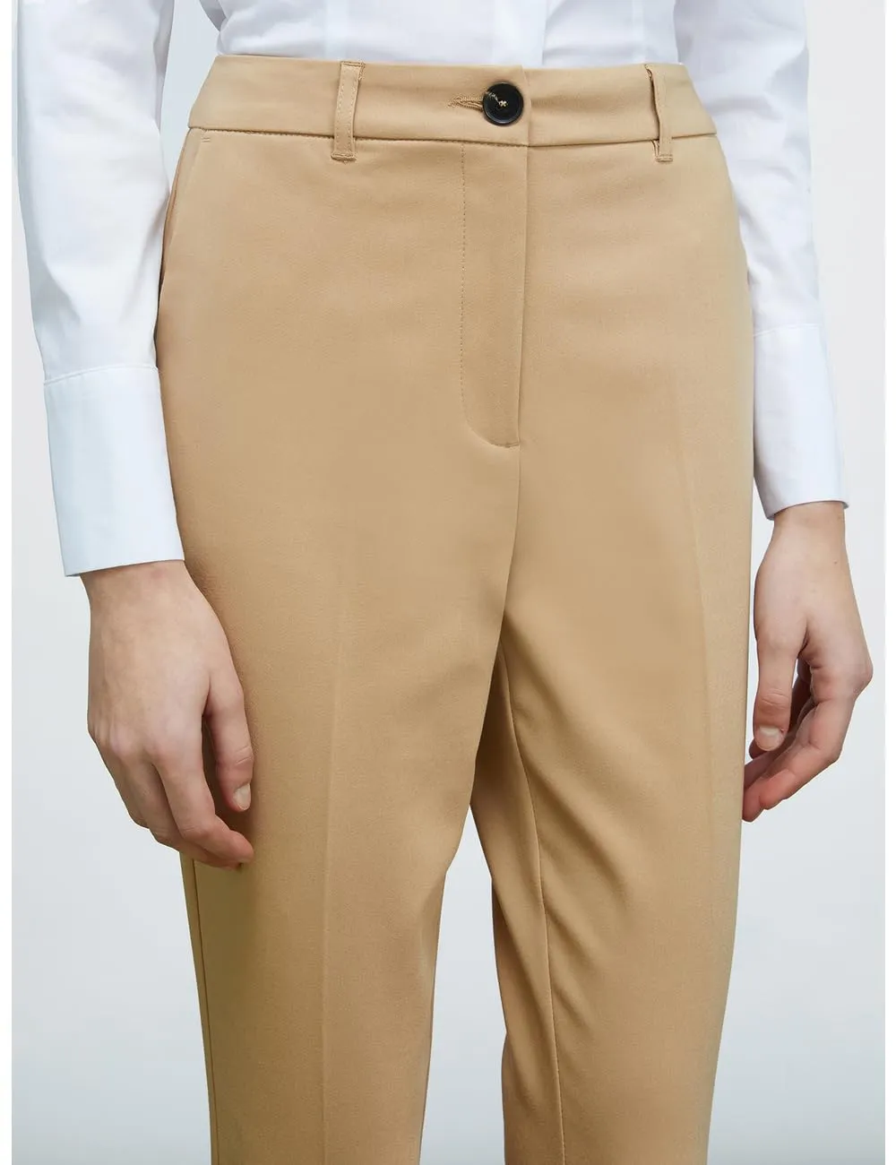 Motivi Regular-Stretch-Hose Bügelfalte Baumwolle