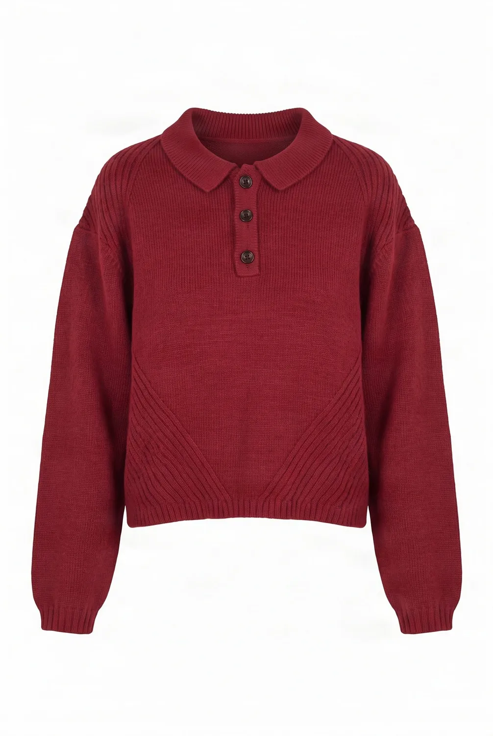 Komodo Sami Jumper Pullover weinrot Lammwolle