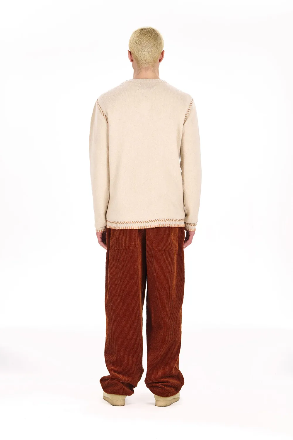 KOMODO WAYNE Cordhose Bio-Baumwolle chestnut