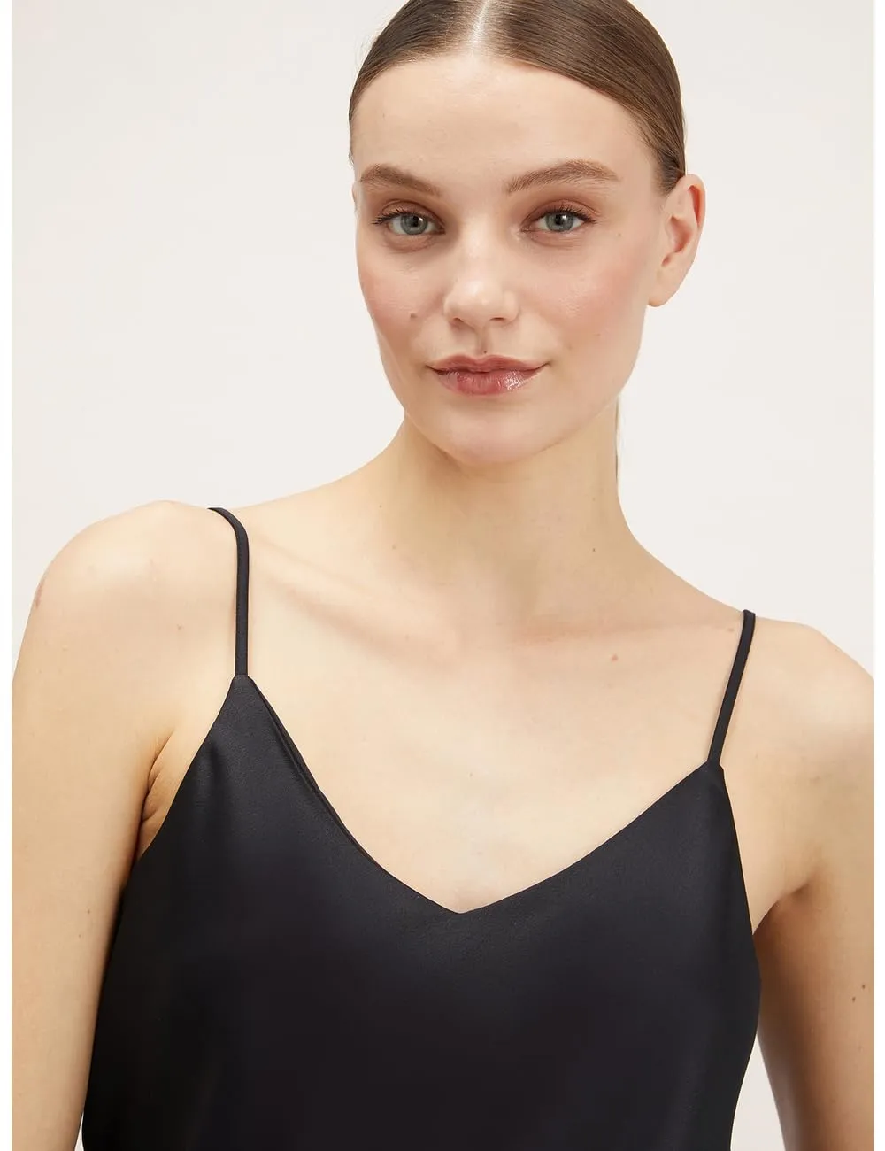 motivi Dessous-Top Satin Größe 36 mit Herzausschnitt