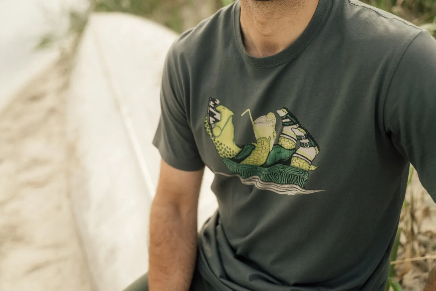 LAKOR Slow Flow T-Shirt Urban Chic Bio-Baumwolle