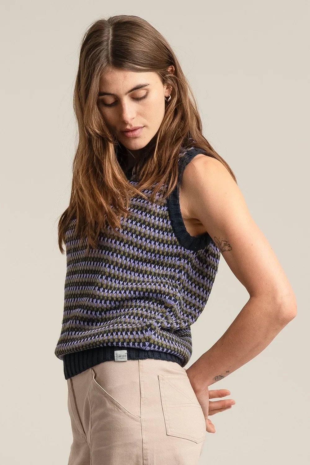 Komodo Lexi Top Lavender Bio-Baumwolle Gr.36-44