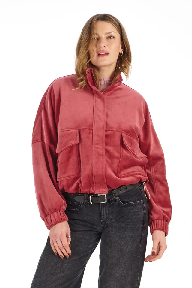 KOMODO KOKO Jacke Rose Damen Samt