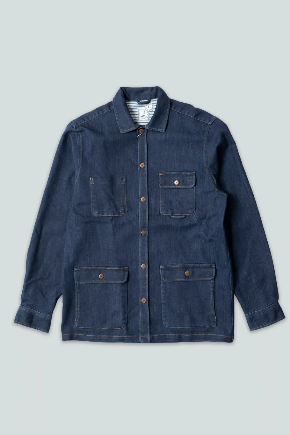 LAKOR Havana Sailor Jeansjacke dunkelblau Stretch