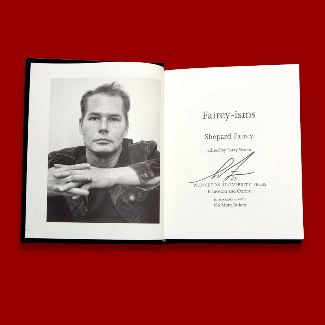 Obey Fairey-isms Buch Hardcover 168 Seiten signiert