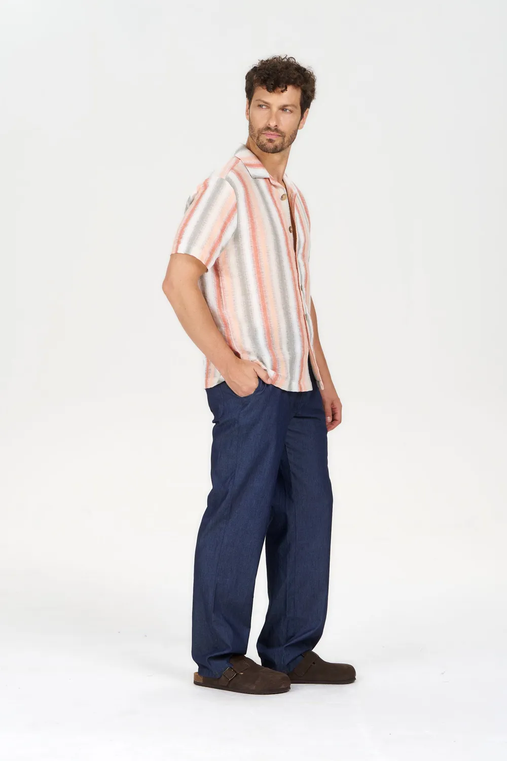 Komodo Wave Hemd Herren Bunt Bio-Baumwolle M