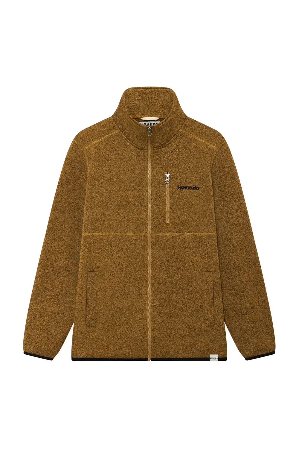 KOMODO ECLIPSE Fleecejacke Mustard Recycling Herren