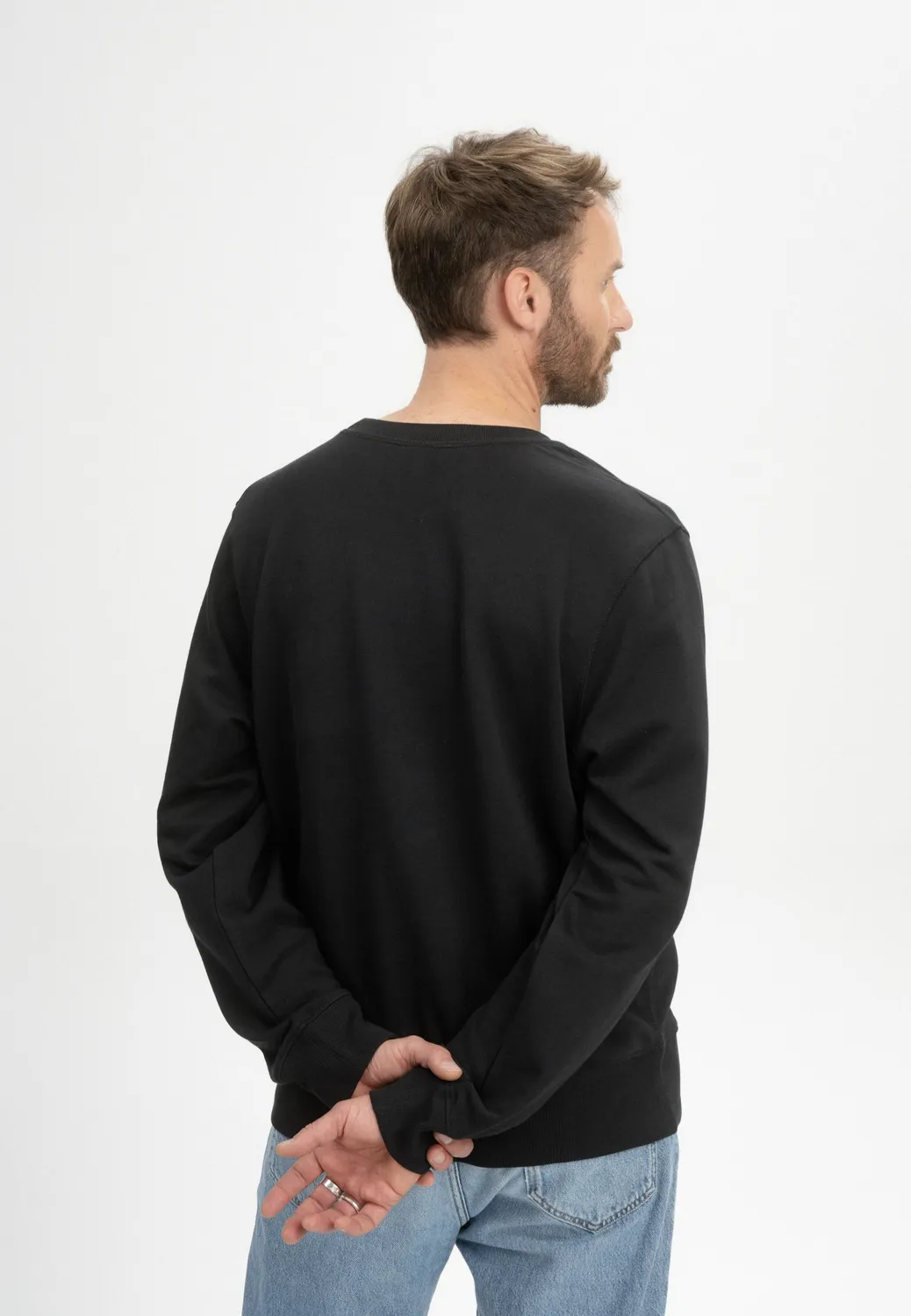 MELA Adil Sweatshirt grau-melange aus Fairtrade-Bio-Baumwolle