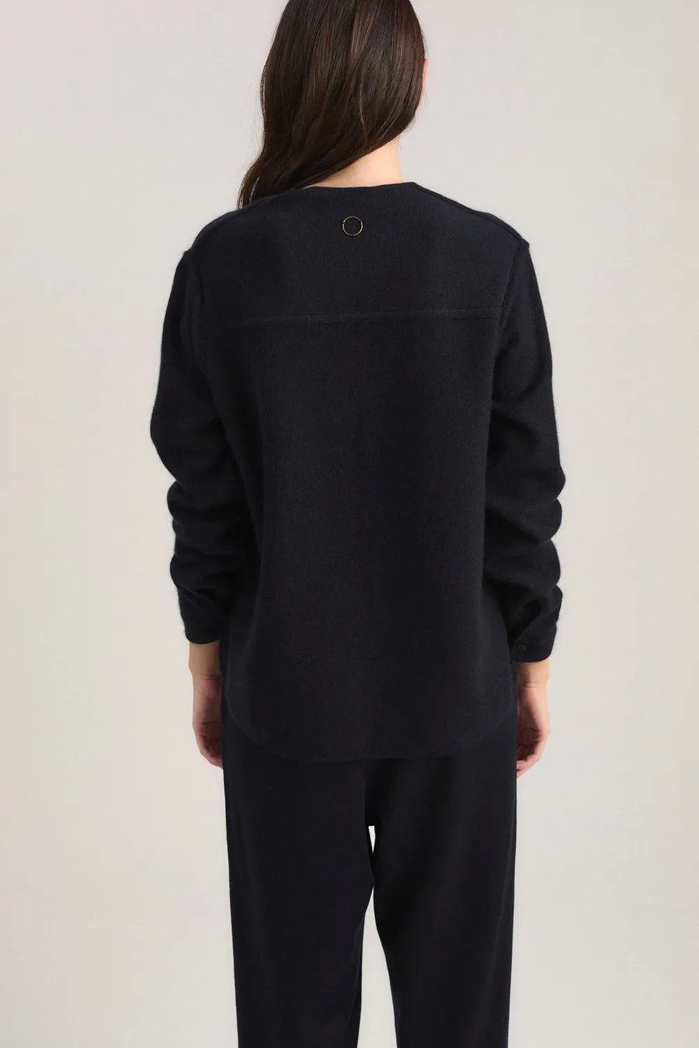 Oyuna Imura Shirt Ocean leicht aus Kaschmir