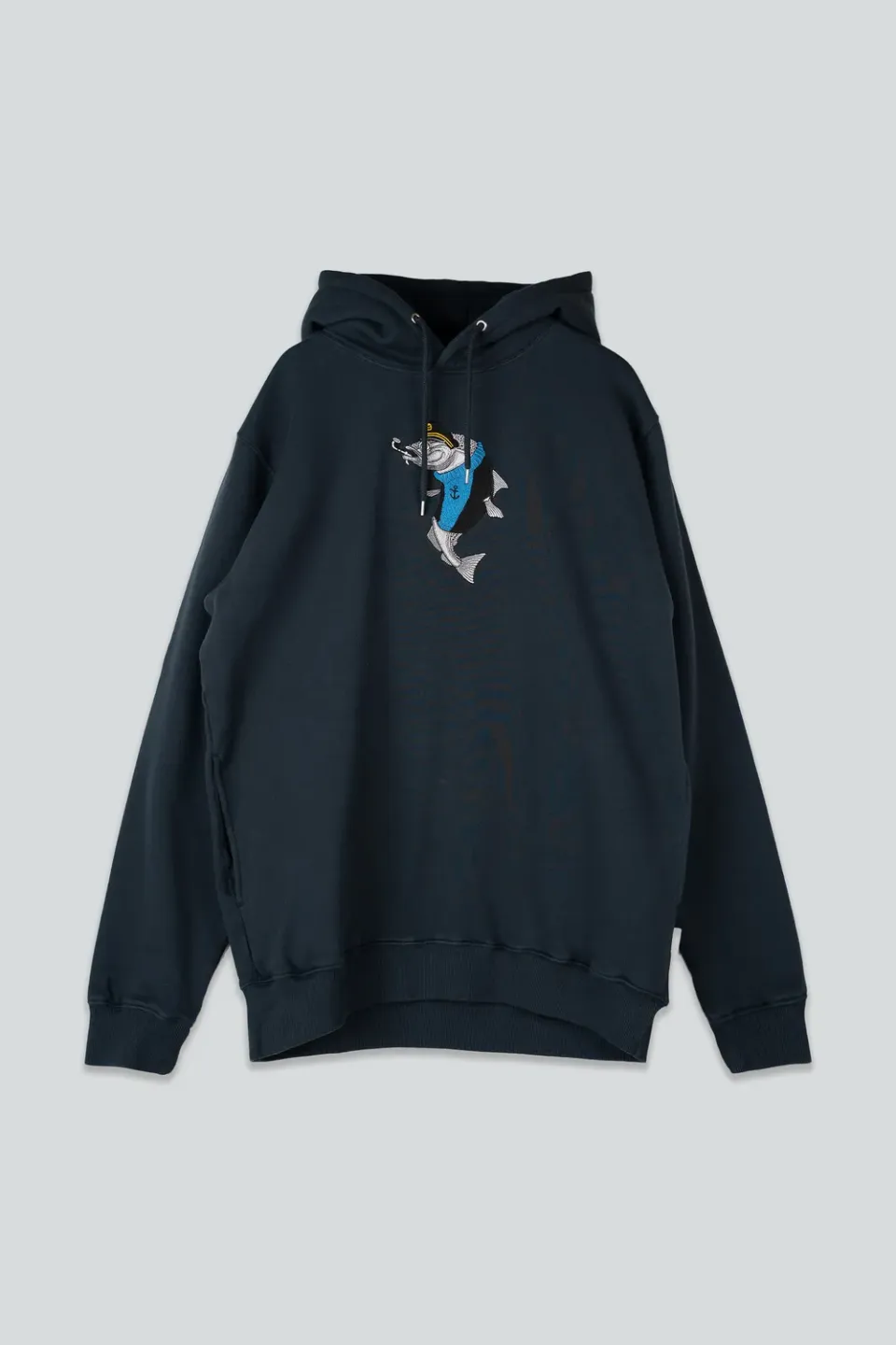 LAKOR Haddock Hoodie Blueberry Bio-Baumwolle