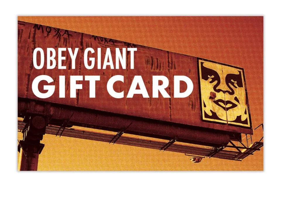 Obey Gift Card Geschenkgutschein 10 Euro per E-Mail