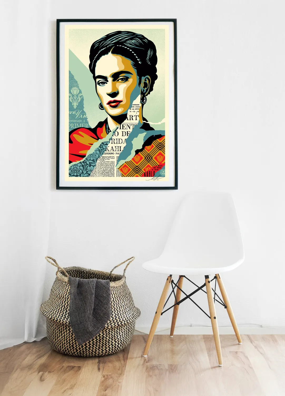 Obey The Woman Who Defeated Pain Poster Frida Kahlo 61x91