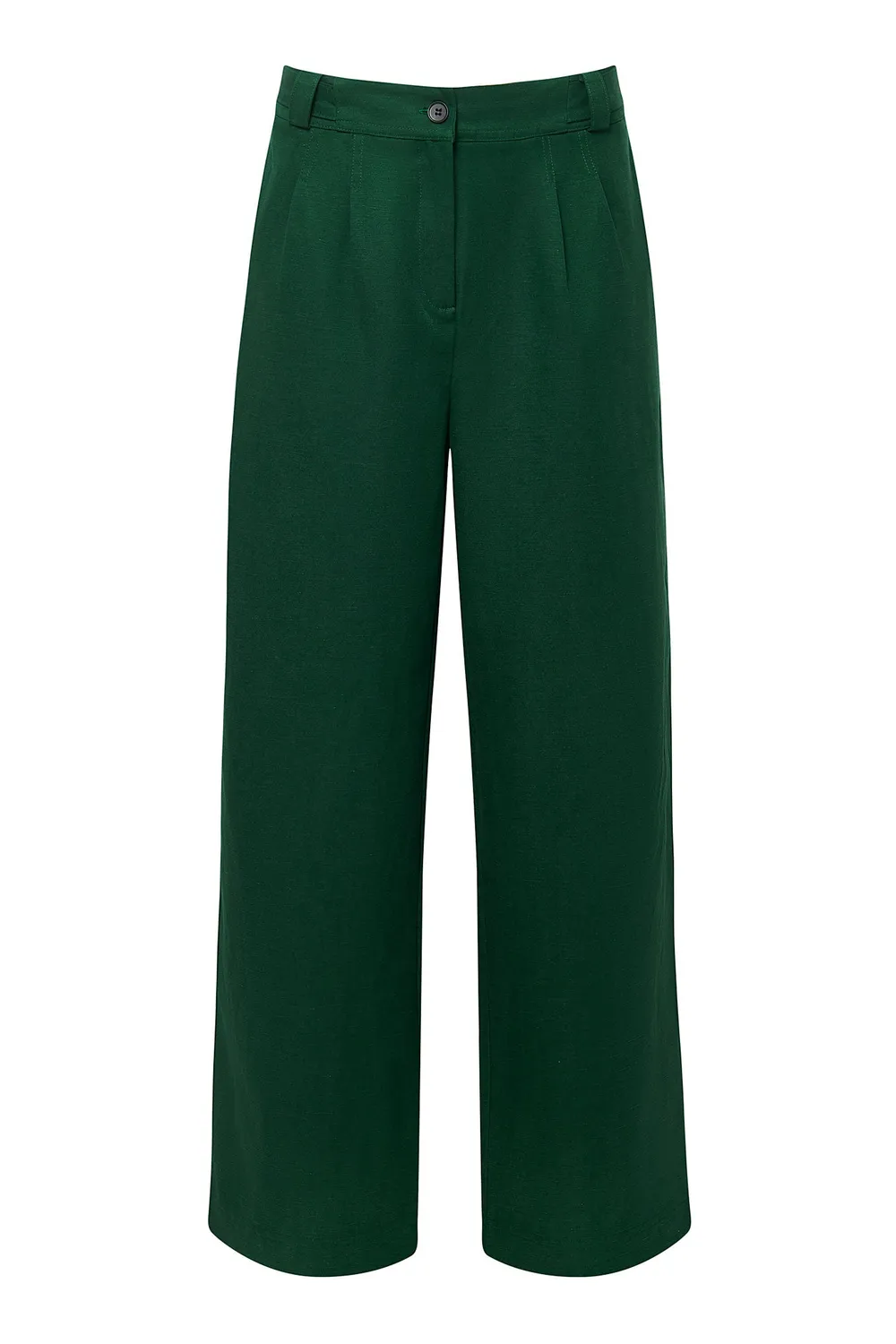 Komodo Mira Hose Marine Tencel Leinen Mid-Rise