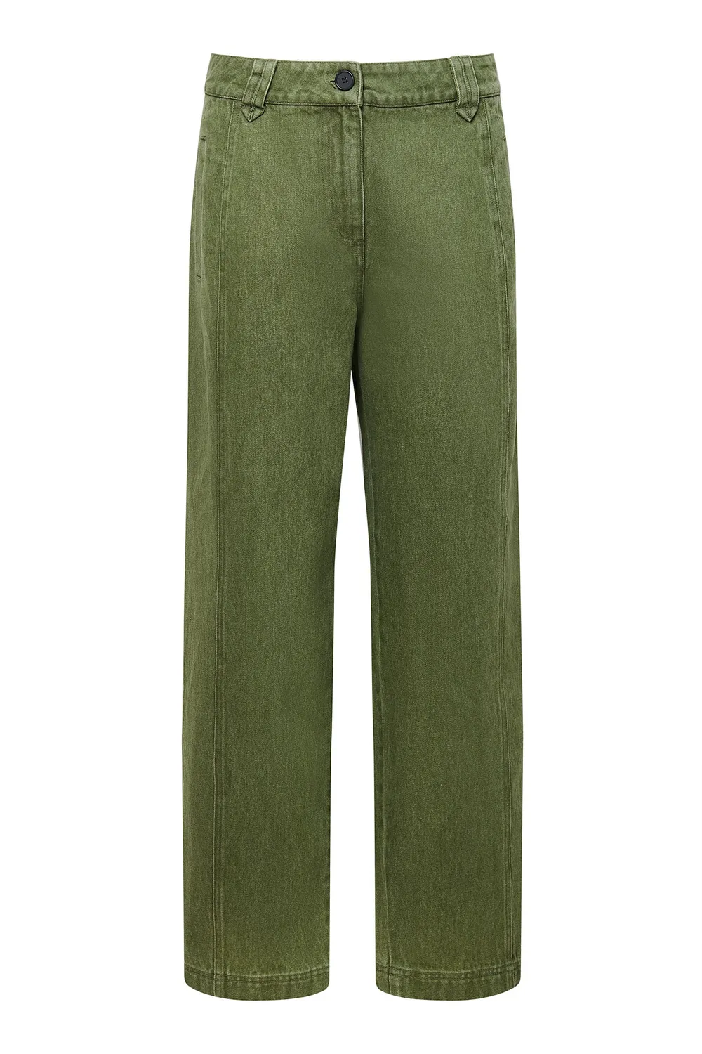 KOMODO YAKA Hose Green Wash Bio-Denim atmungsaktiv