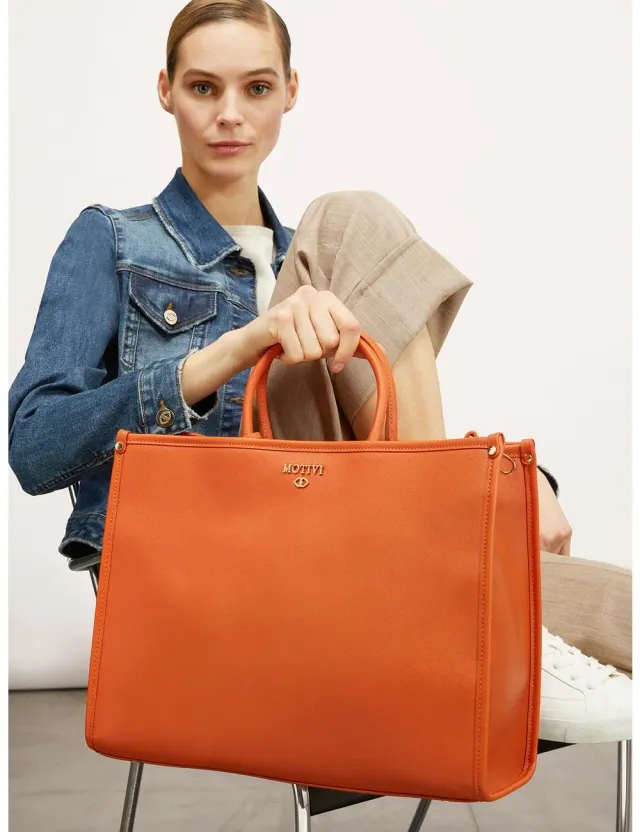Motivi New Shopping-Bag Shopper Saffianoptik 40cm