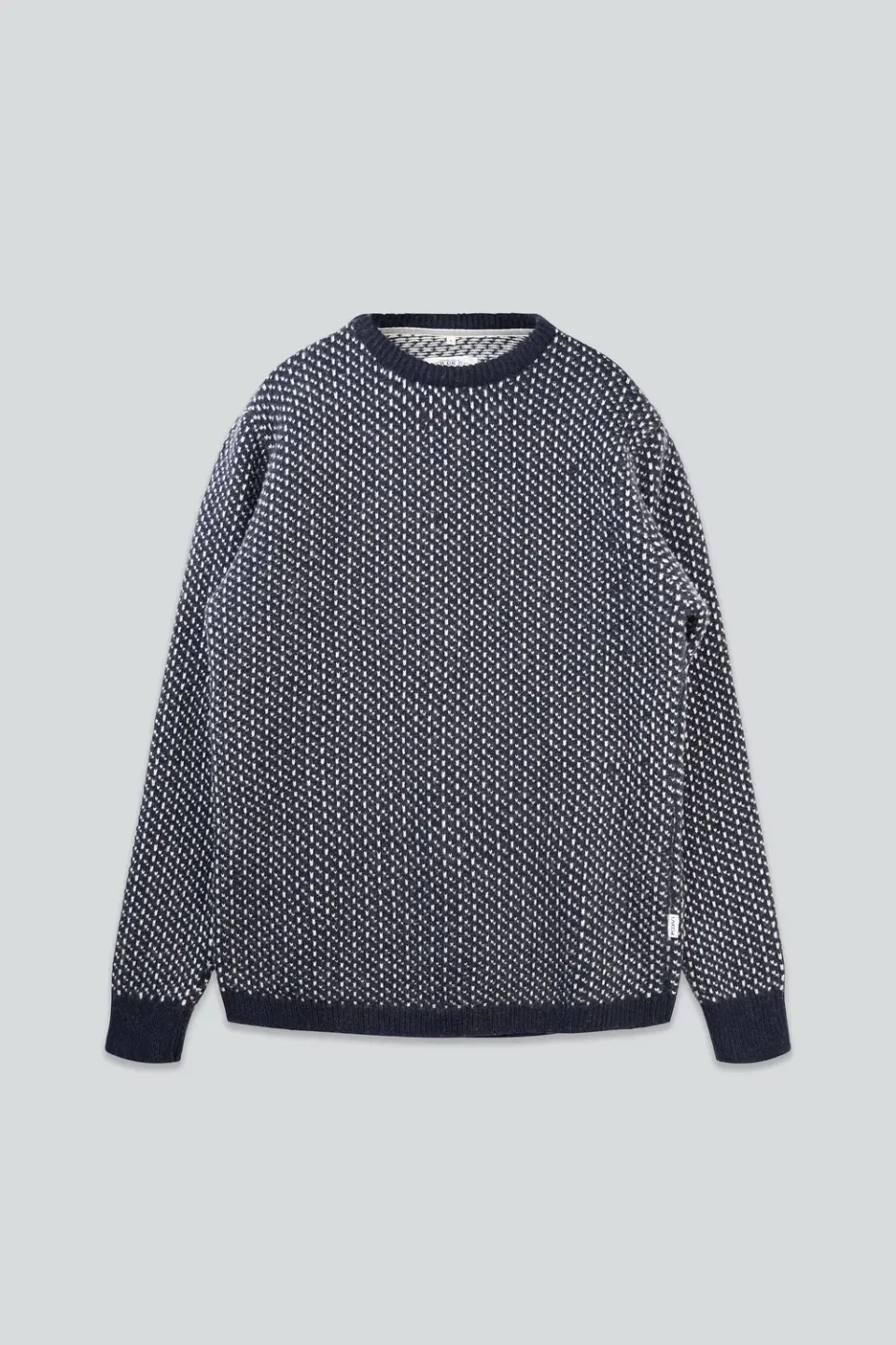 LAKOR Jysk Knit Navy Strickpullover Wolle