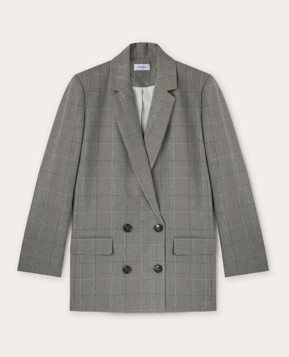 Motivi Blazer Glencheck zweireihig Größe M