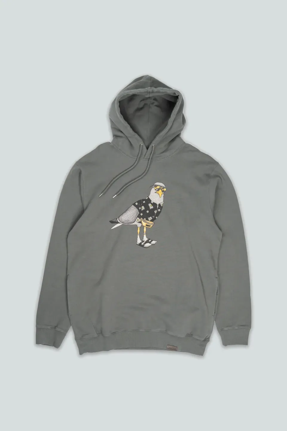 LAKOR Sightseer Seagull Hoodie Urban Chic Baumwolle