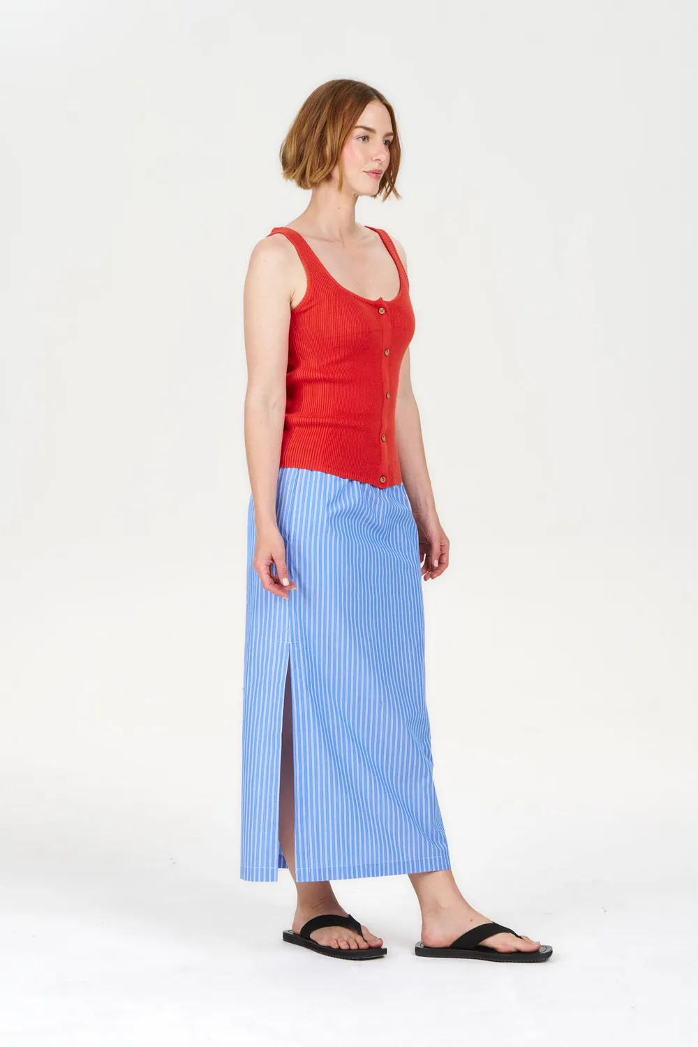 Komodo Cove Top Orange Bio-Baumwolle GOTS