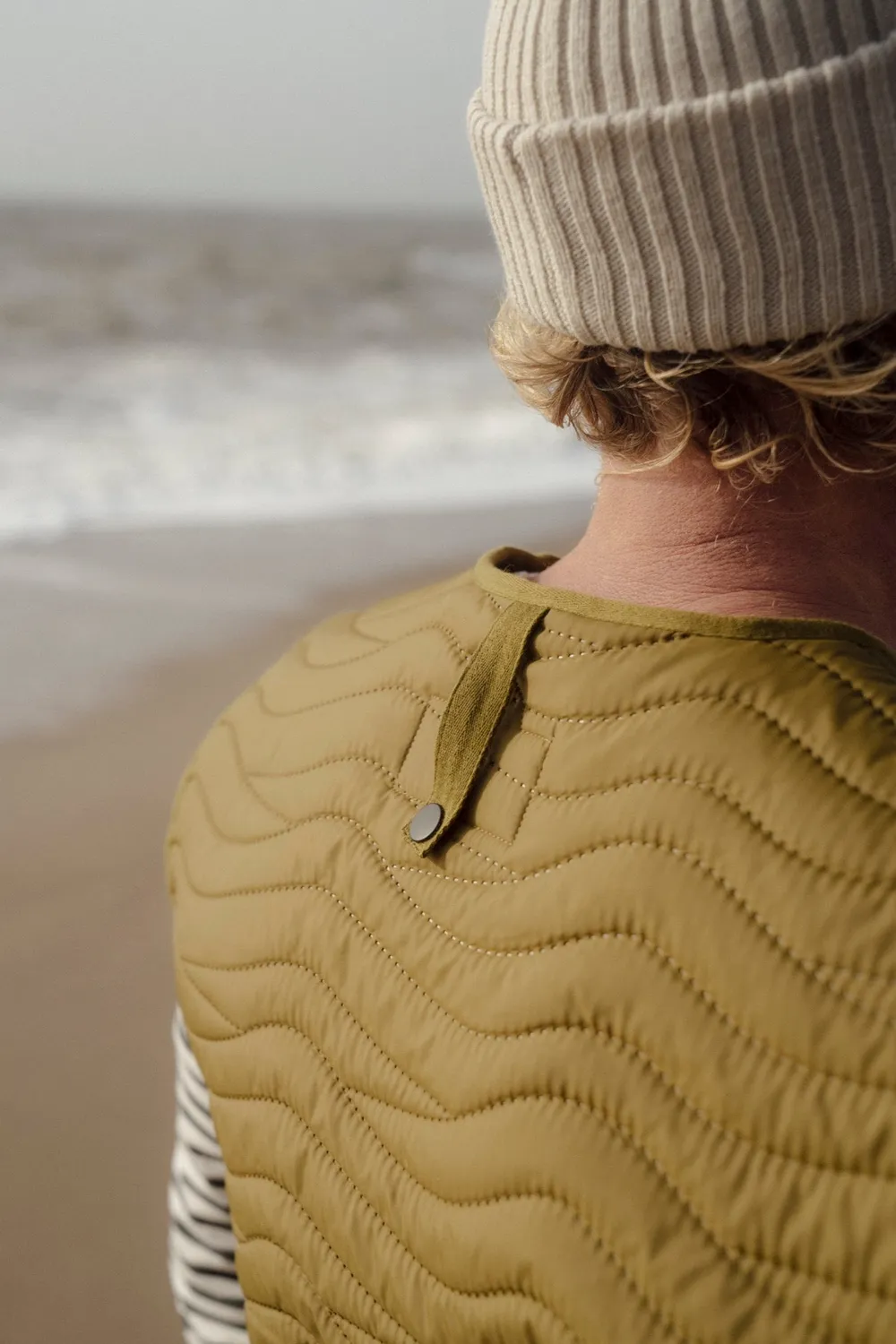 LAKOR Seaway Quilted Weste Grün Recycling