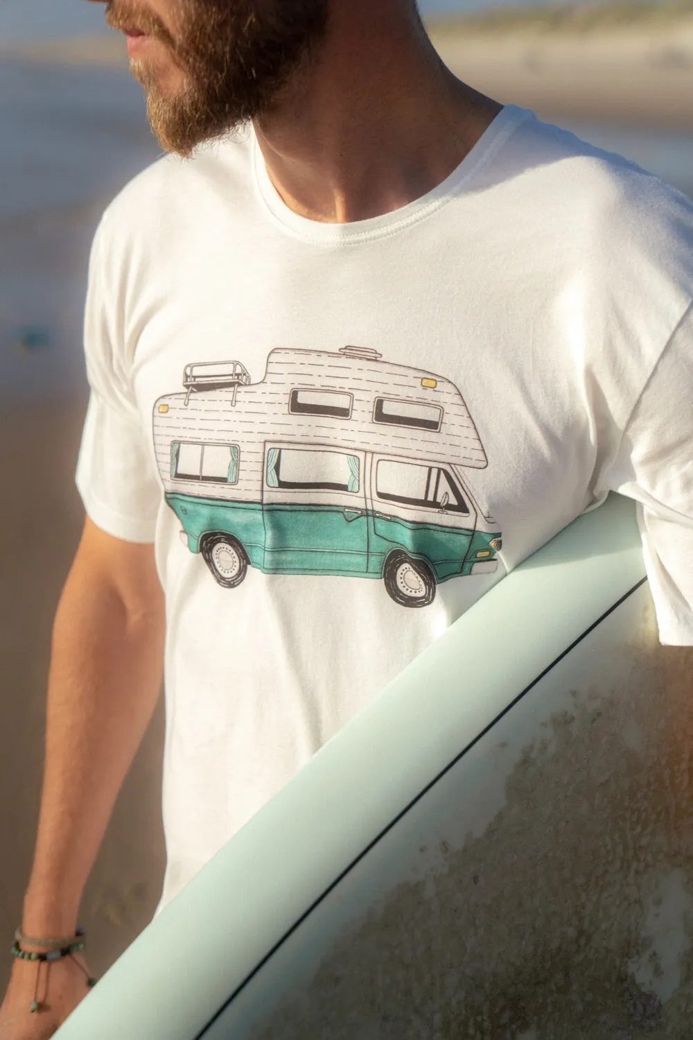 LAKOR Forest Camper T-Shirt Star White Bio