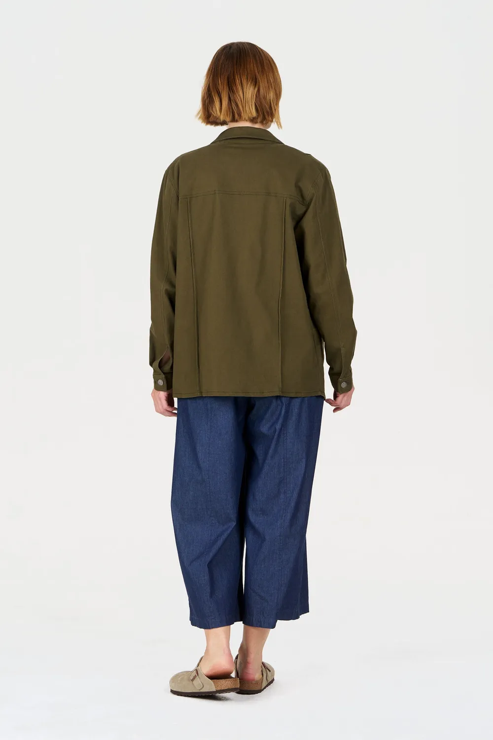 Komodo Chore Baumwolljacke Damen Khaki Bio