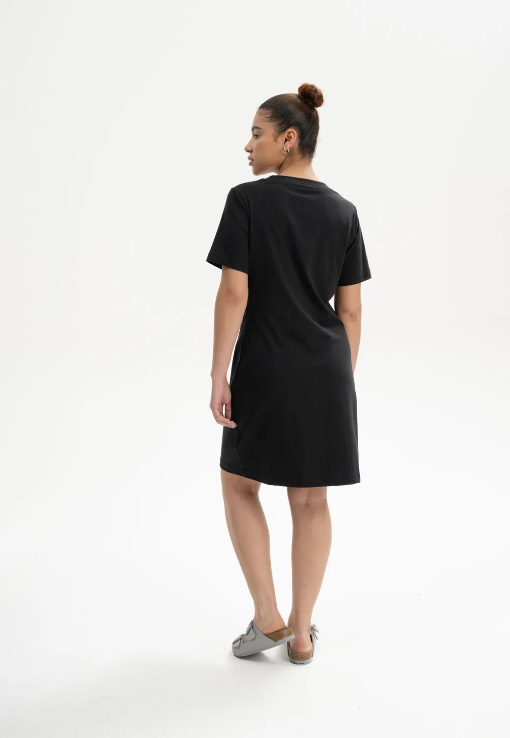 MELA Darsha T-Shirt-Kleid kurz aus Bio-Baumwolle
