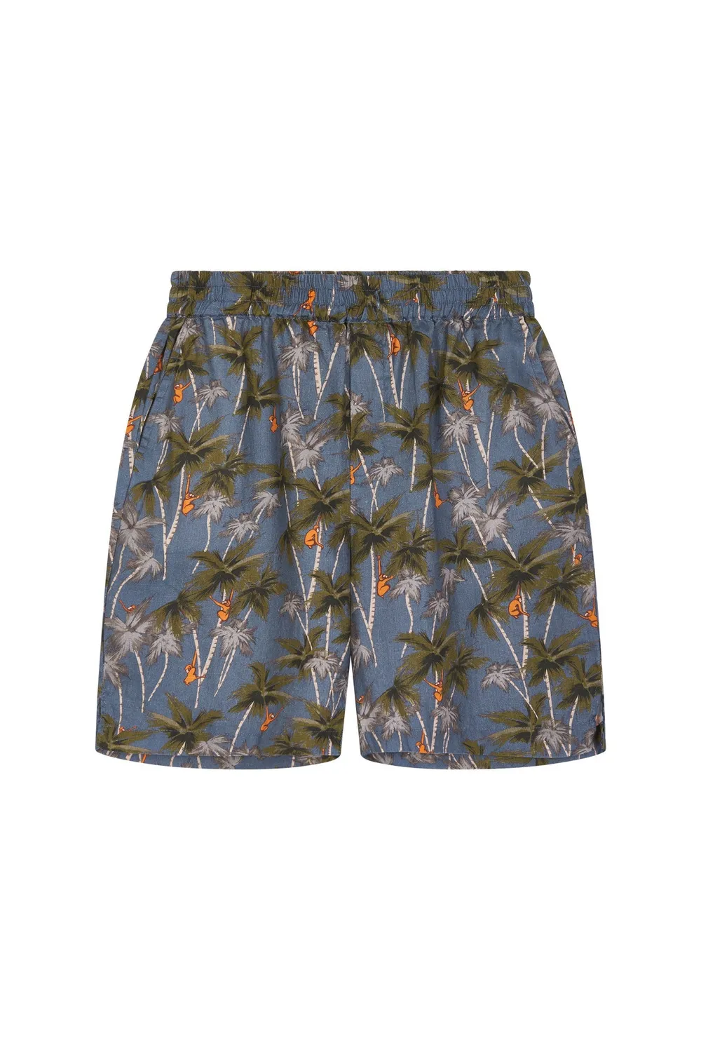 Komodo Jerry Shorts China Blue Leinen