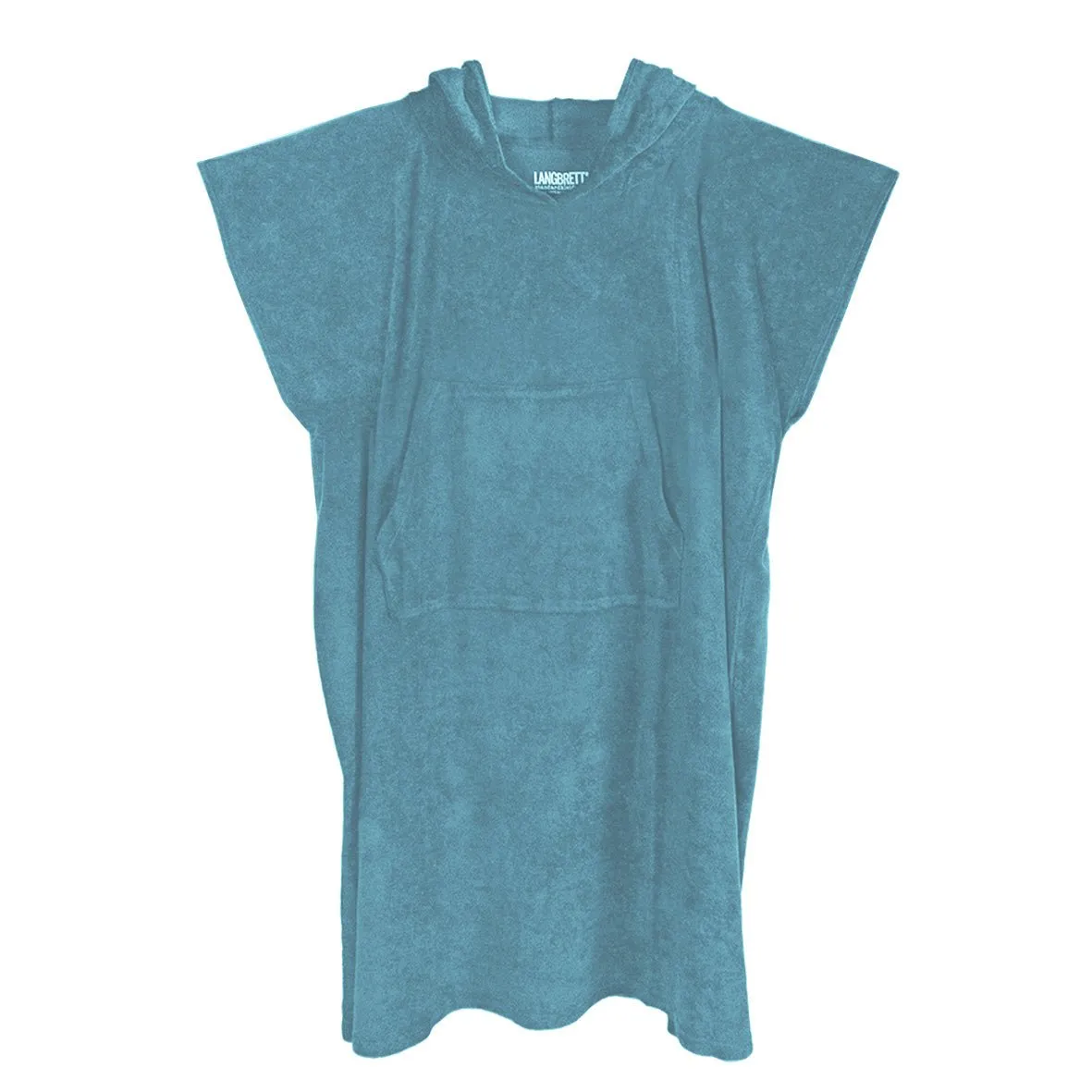 Langbrett Frottee Surfponcho Bio-Baumwolle dunkelblau