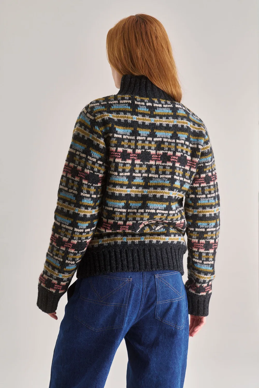 KOMODO Pooja Jacke Wolljacke mit Fleece gefüttert