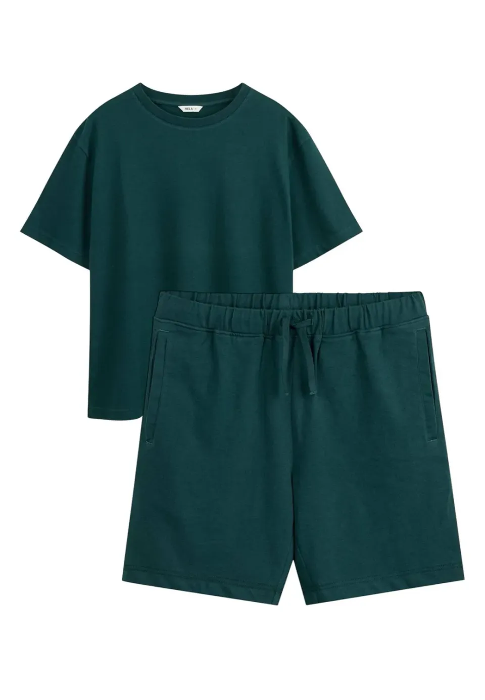 MELA BHAJAN Oversized T-Shirt KRISH Shorts Set Bio