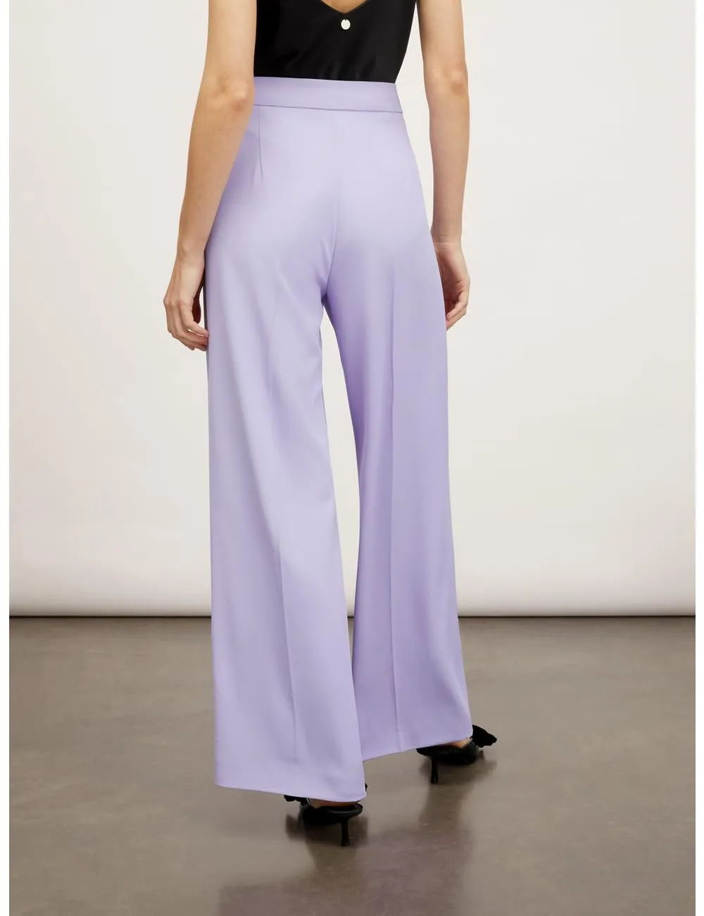 Motivi Palazzo-Hose Stretch Bügelfalte weit
