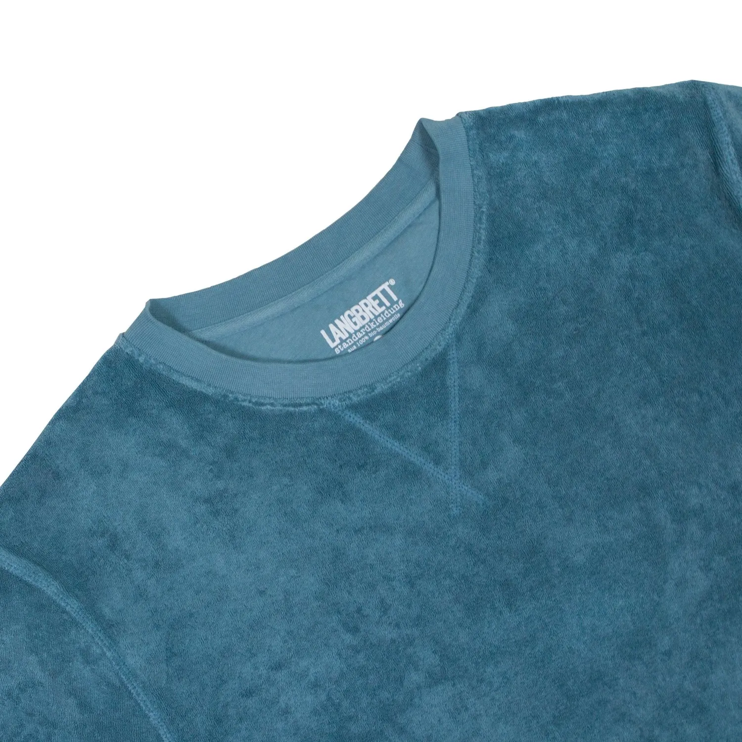 Langbrett Frottee Sweater Pullover Männer Bio-Baumwolle