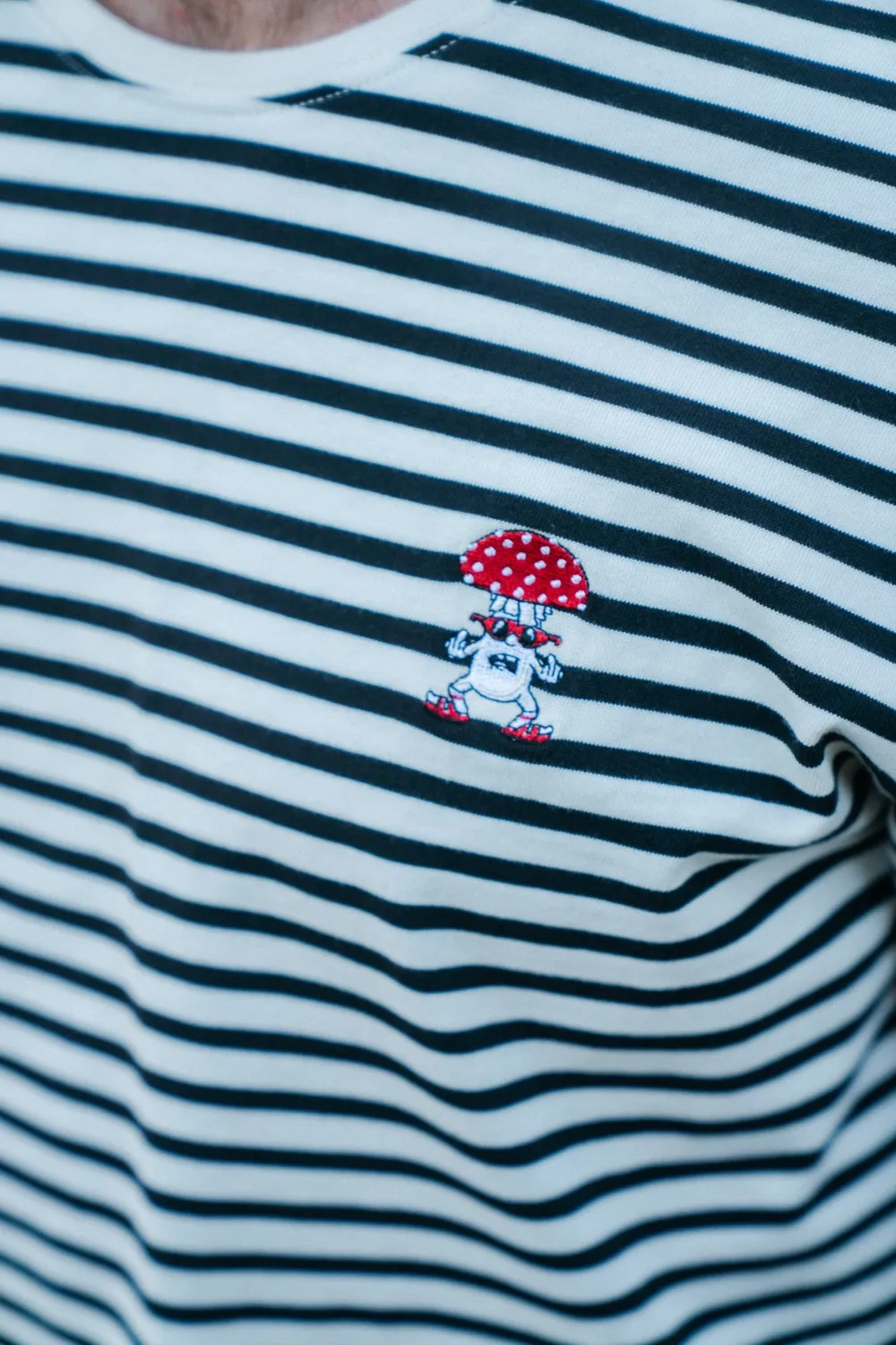 LAKOR Ahoy Mini Toxic Mushroom T-Shirt Bicolor