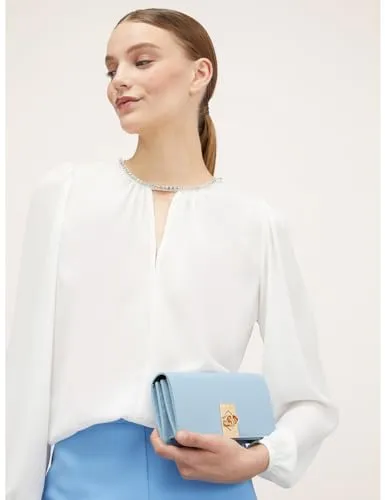 Motivi Wallet Bag Saffiano Umhängetasche 19 cm strukturiert
