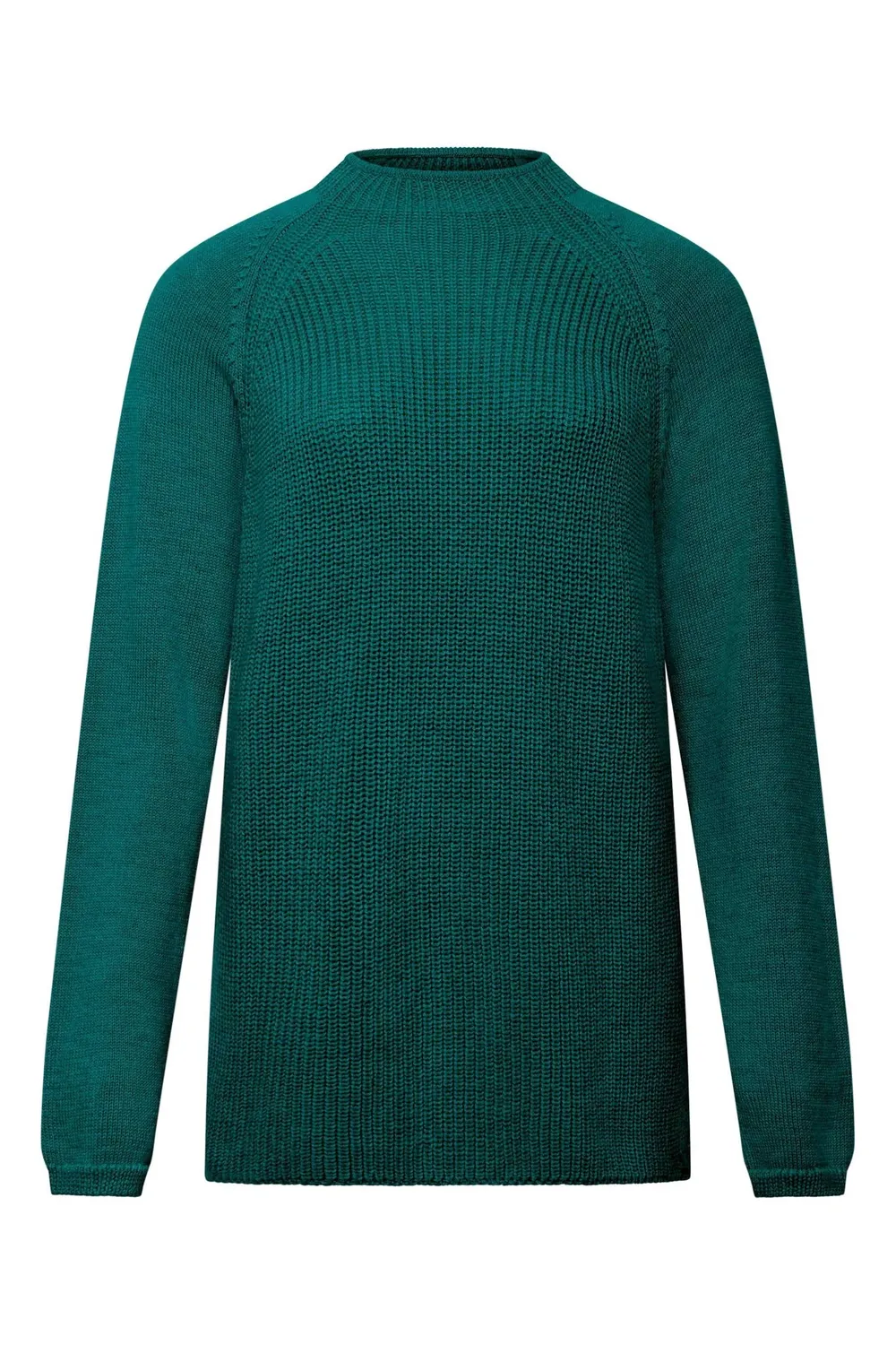 KOMODO KATTY Pullover Ivy Green Merino reine Wolle