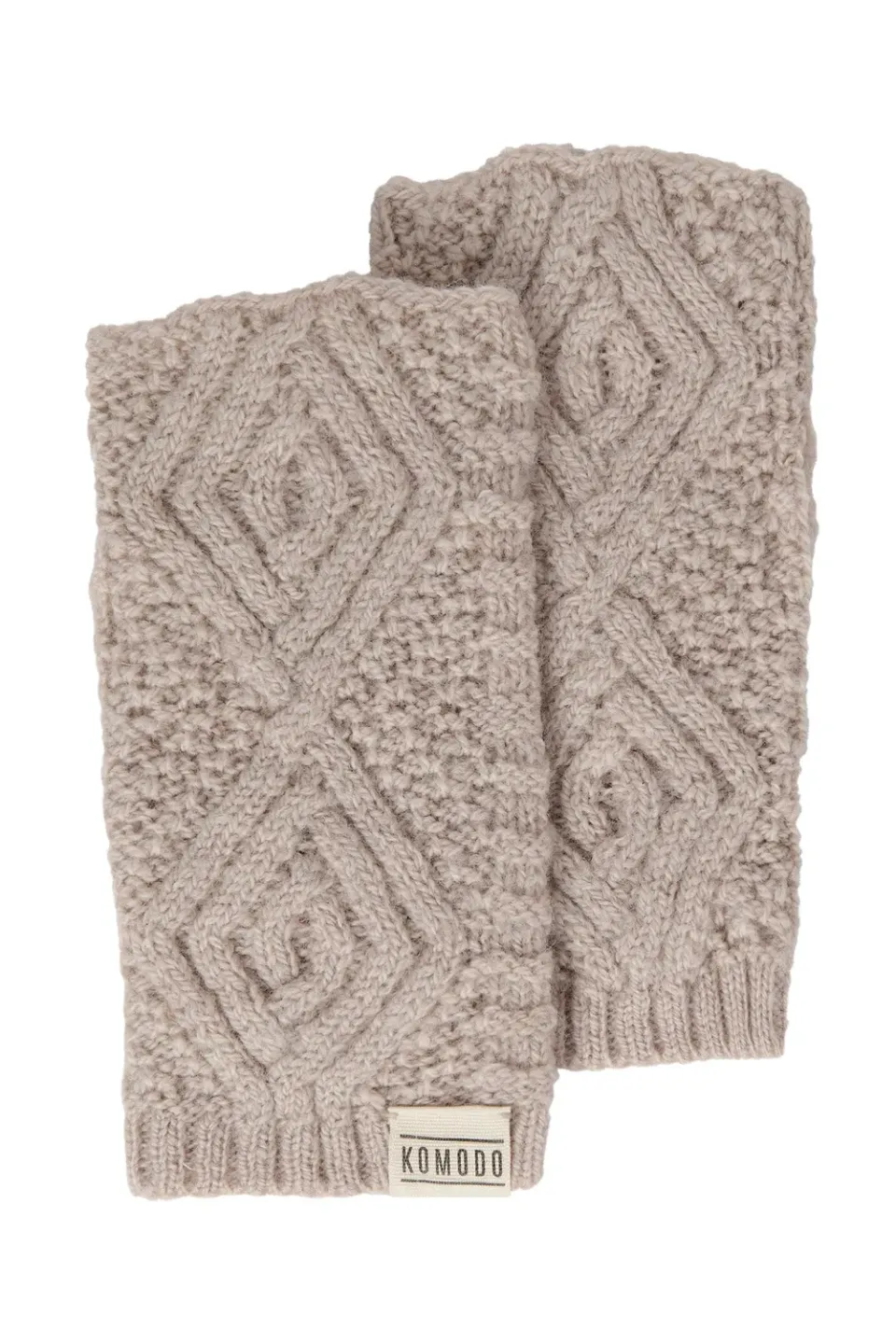 KOMODO LUMI Handschuhe Sand aus Lammwolle
