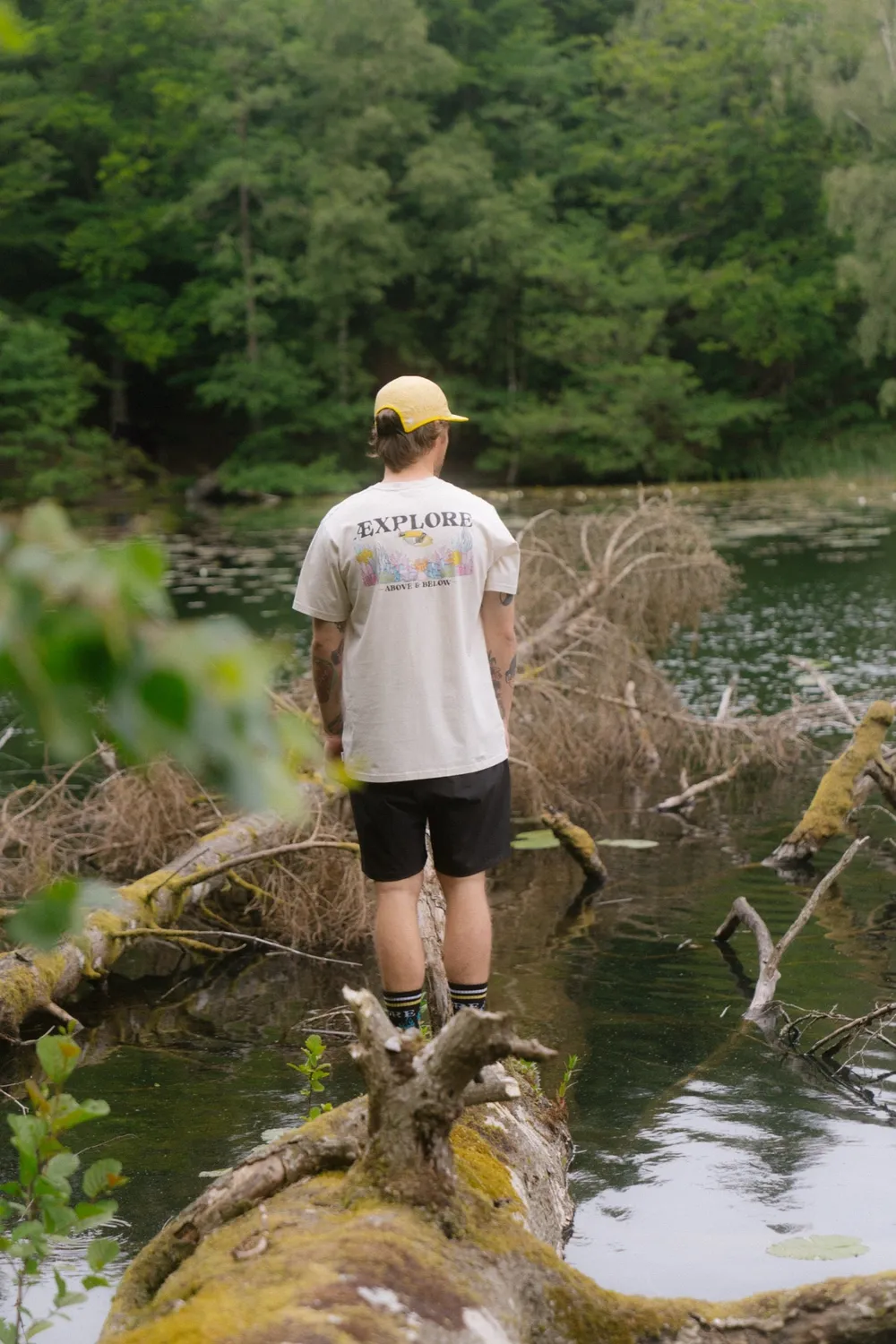 LAKOR Underwater Garden T-Shirt Rainy Day Bio
