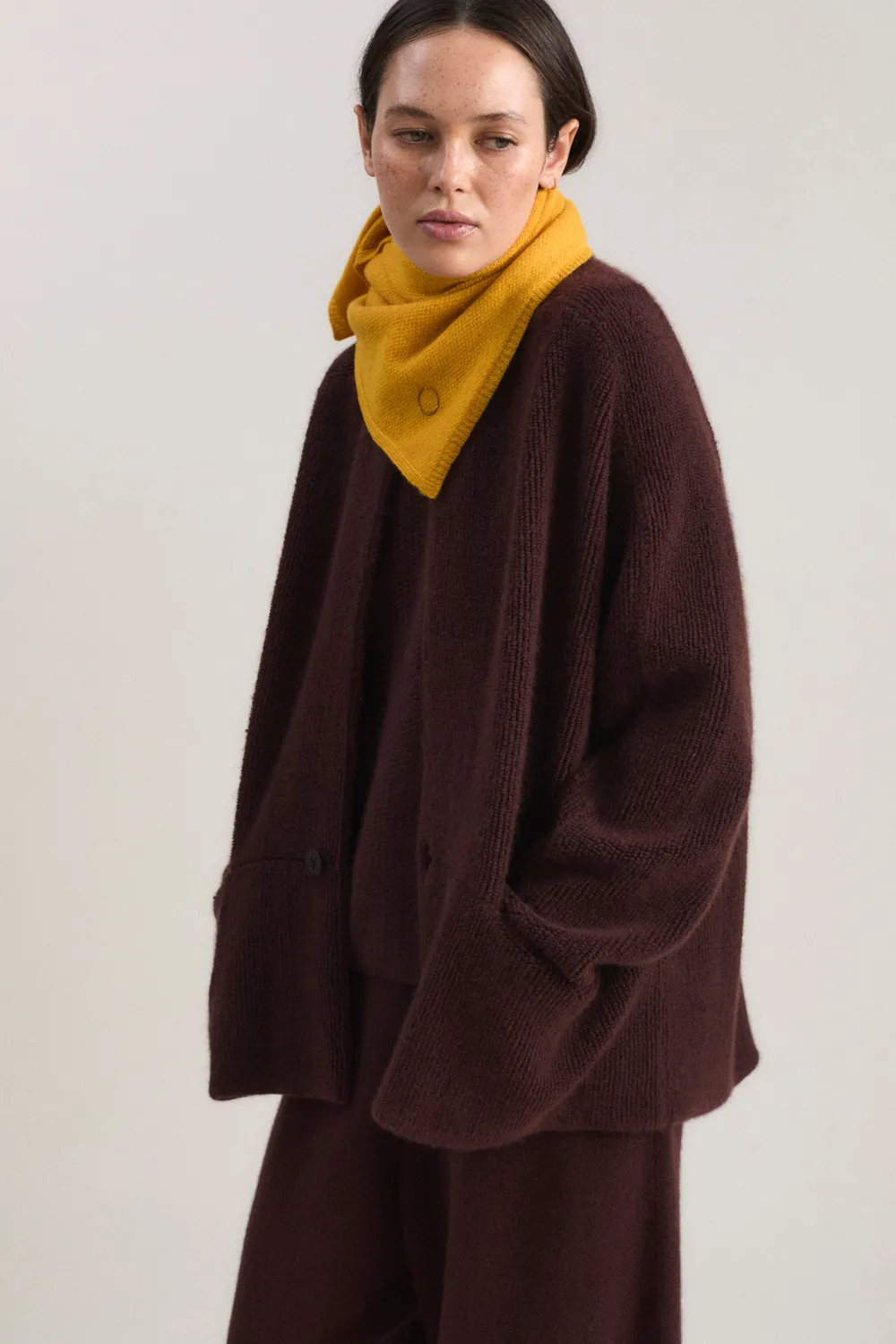Oyuna Arco Nackenwärmer Amber Cashmere Bandana