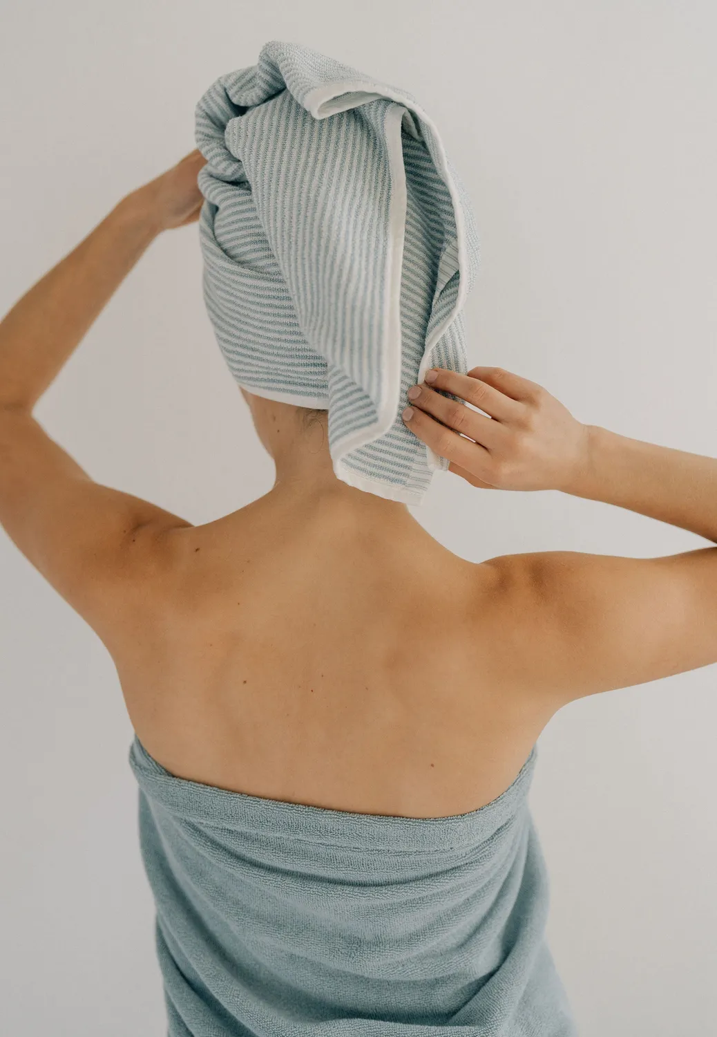 MELA TANVI Stripes Handtuch Set 3-teilig gestreift