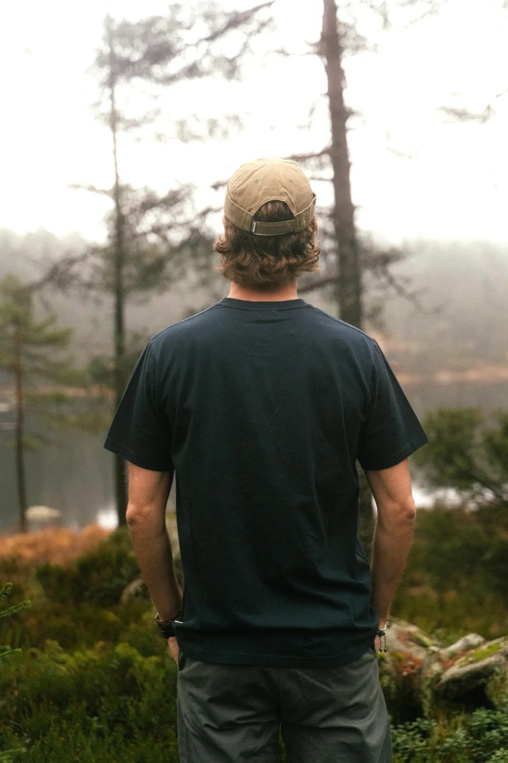 LAKOR Mushroom Trip T-Shirt Blueberry Bio-Baumwolle