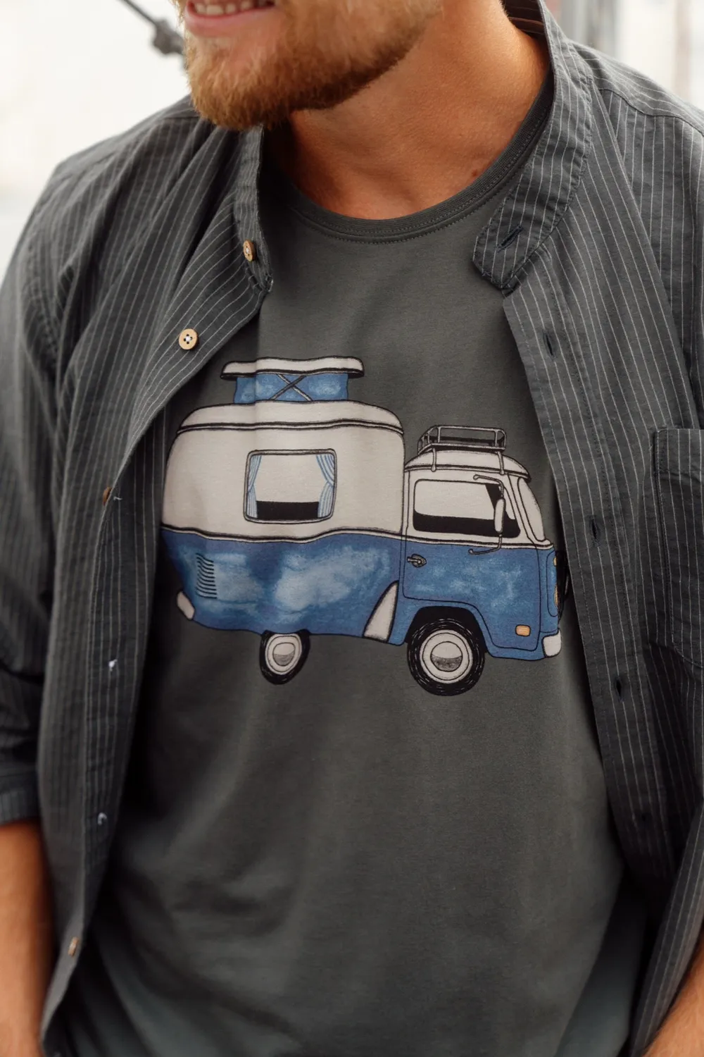 LAKOR Ocean Camper T-Shirt Urban Chic Bio