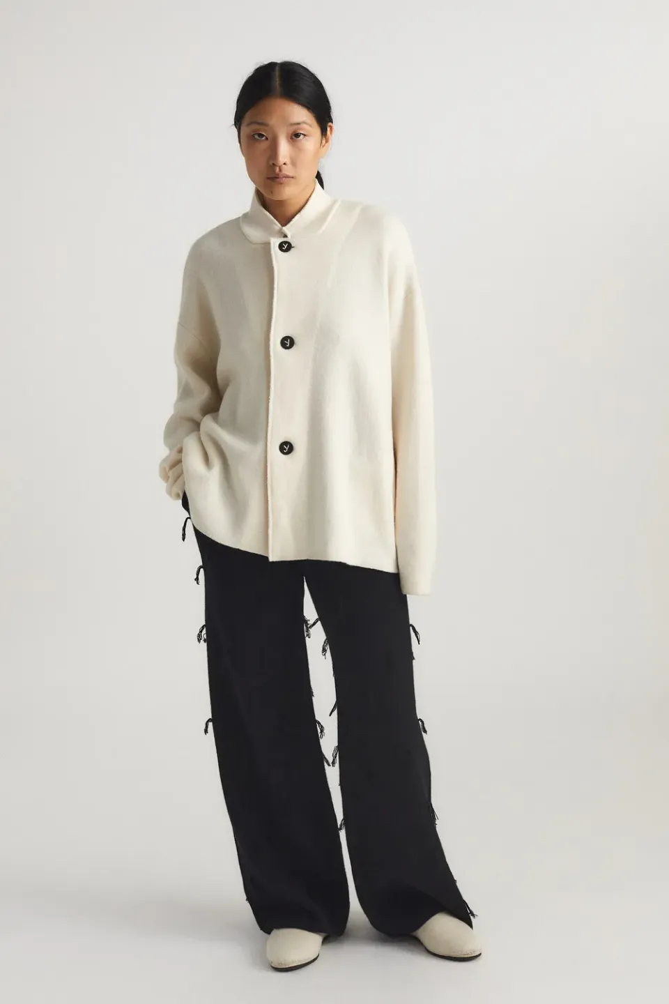 Oyuna Wind Jacke Ivory Damen relaxed