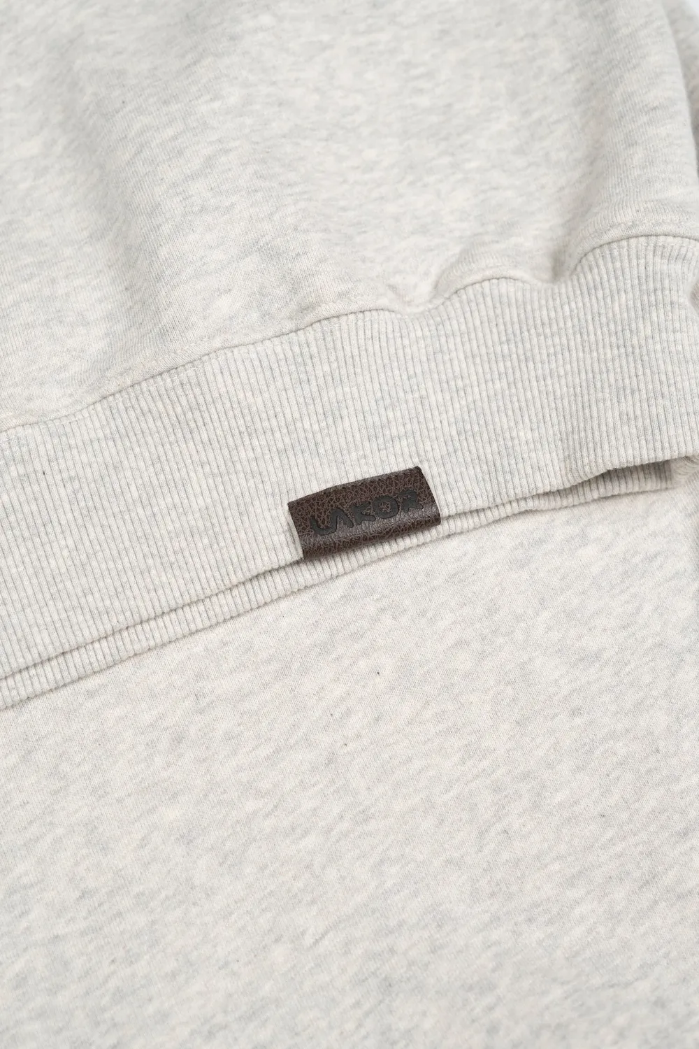 LAKOR Dashboard Hula Hoodie Oatmeal Melange Bio