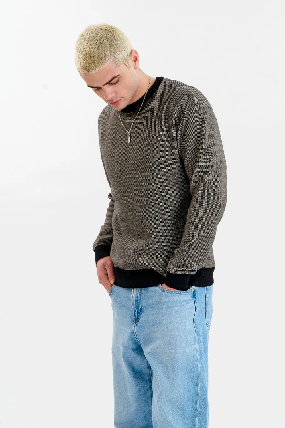KOMODO LEON Pullover Mono Bio-Baumwolle Herren