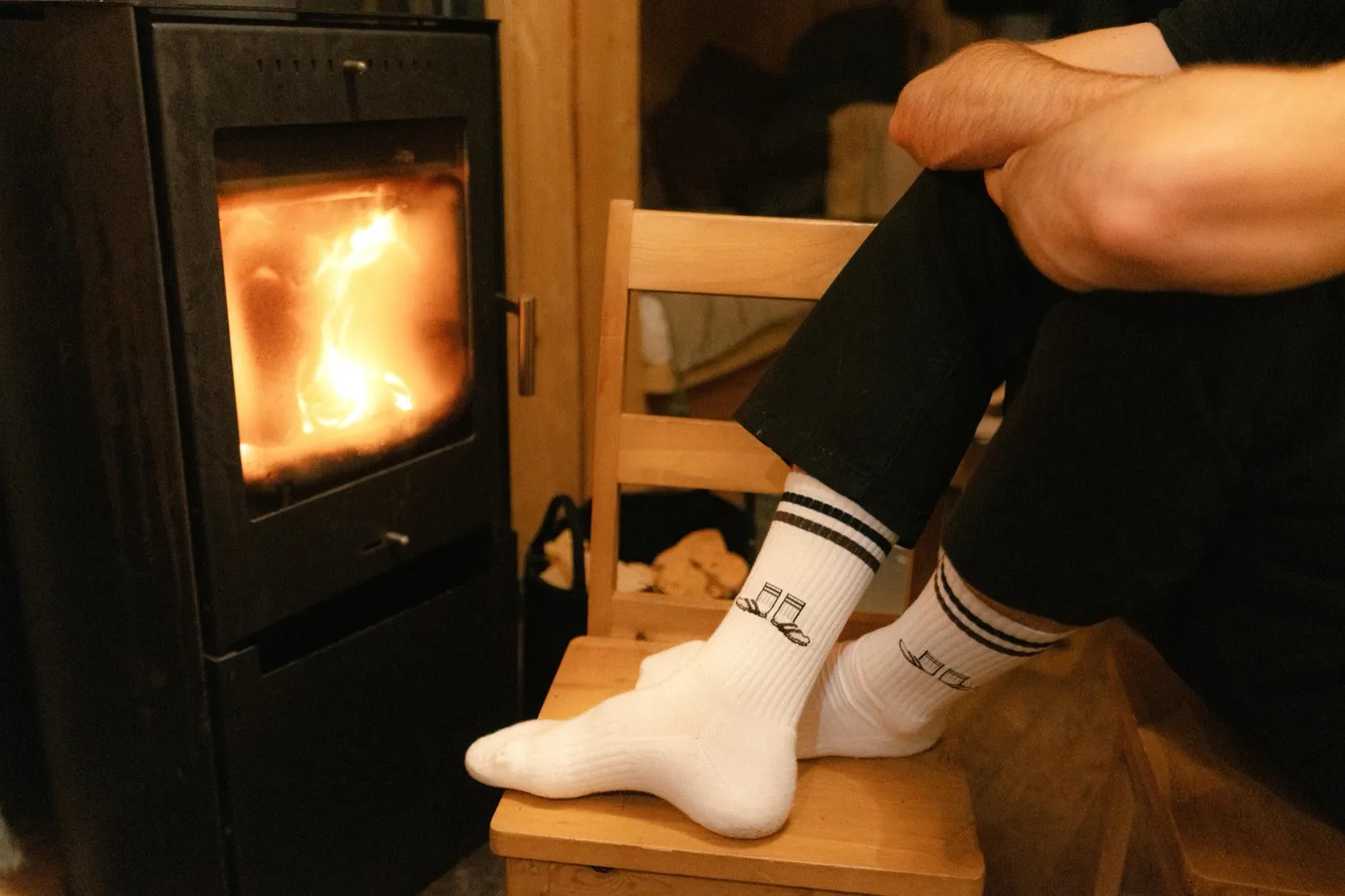 LAKOR Socks & Sandals Socken Weiß Bio-Baumwolle